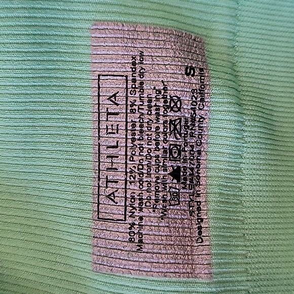 Athleta multi strap built in bra workout tank womens size S - Picture 9 of 10